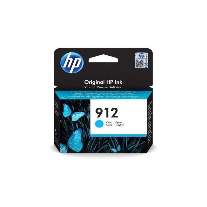 Cartouche D'encre HP 912 Bleu- 315 Pages