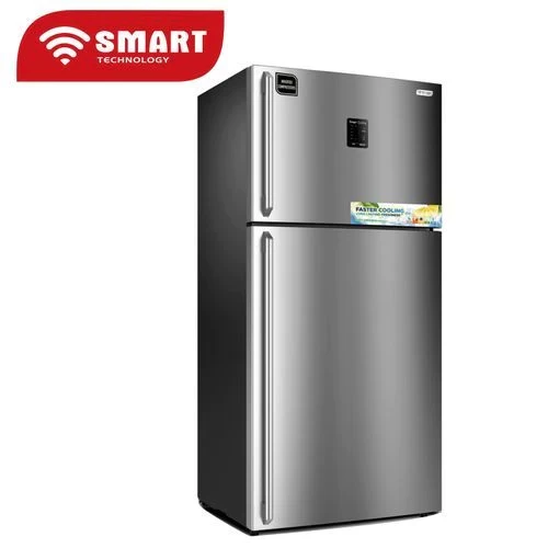RéfrigérateurS MART TECHNOLOGY 2 Battants -STR-9090H - 610 L - Gris - 12 Mois Garantie