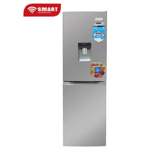 Réfrigérateur Combiné SMART TECHNOLOGY Avec Fontaine - STCB-489WM- 253L - Inox - Garantie 12 Mois