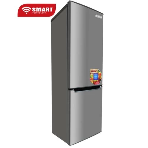 Réfrigérateur Combiné SMART TECHNOLOGY - STCB-403M- 252L - Argent - 12 Mois Garantie