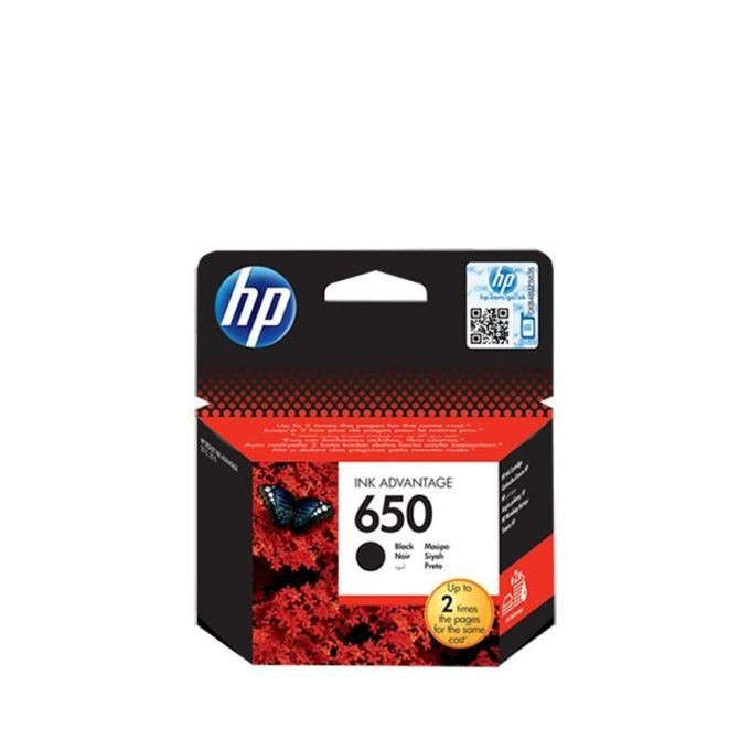 Cartouche D'Encre HP 650 - 360 Pages - Noir