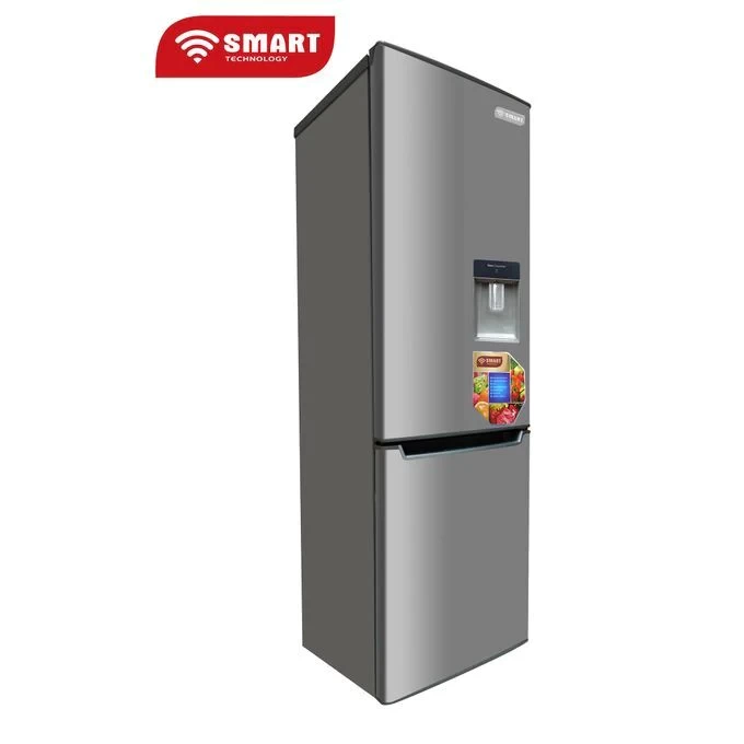 Réfrigérateur Combiné SMART TECHNOLOGY Avec Fontaine - STCB-499WM- 315L - Inox - Garantie 12 Mois